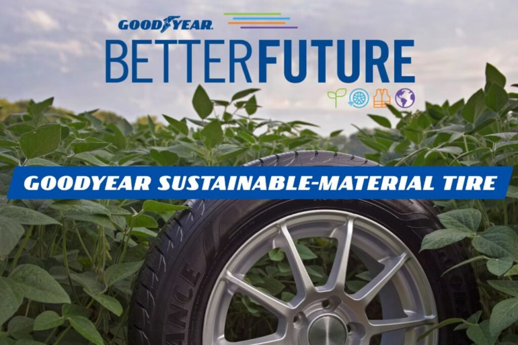 Le pneu écologique de Goodyear fabriqué à partir... d'huile de soja !