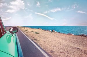 Un voyage en voiture parfait. Un plaisir à bien réaliser